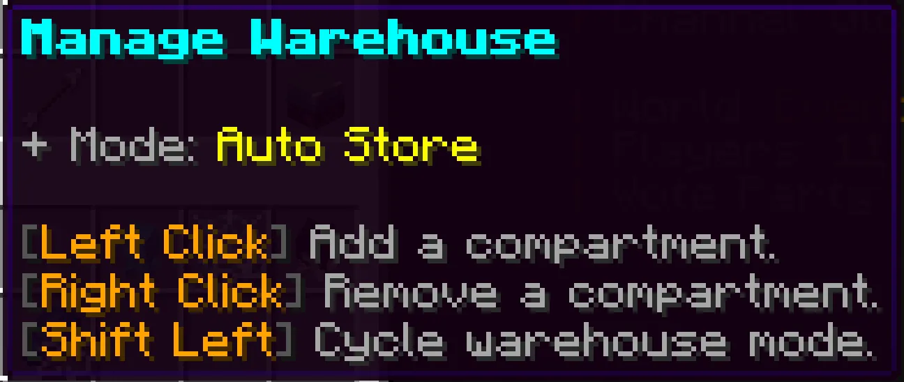 Manage Warehouse (Malts)